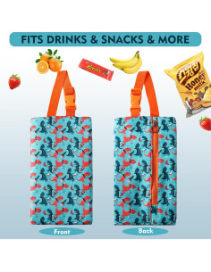 Bolsa de Snack Aislada Maplerich JBK 5L para Niños - Astronautas 2