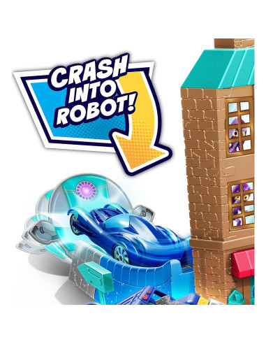 Juego de Pista PJ Masks Die-Cast con Gato-Coche 1:43