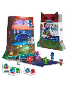 Conjunto de figuras micros PJ Masks Sorpresa Nocturna Just Play