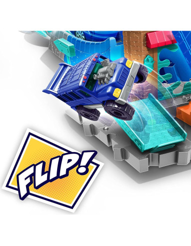 Juego de Pista PJ Masks Die-Cast con Gato-Coche 1:43