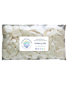 Fibra de Seda de Morera Natural 50g - Grado Premium Living Dreams