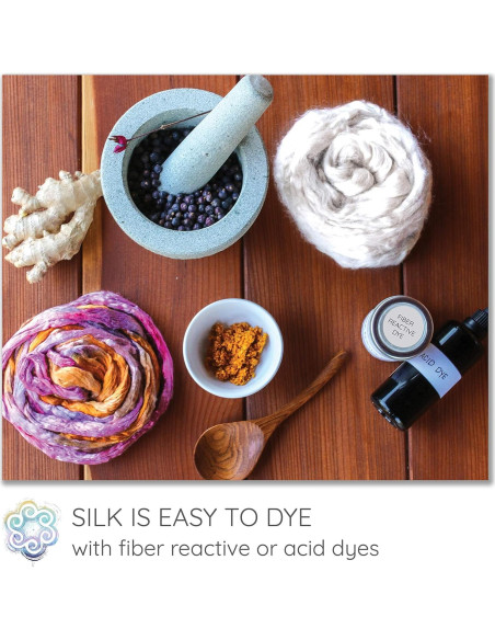 Fibra de Seda de Morera Natural 50g - Grado Premium Living Dreams