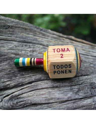 Trompo Pirinola Tomo Todo Novedades Cari - Juego de Fiesta