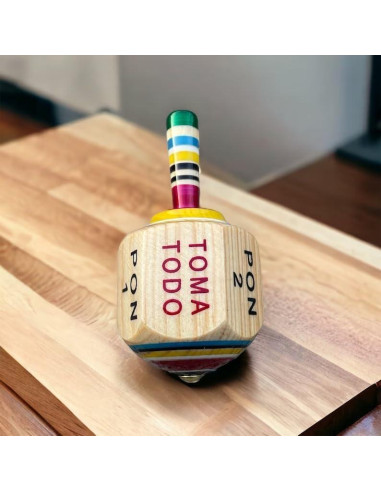 Trompo Pirinola Tomo Todo Novedades Cari - Juego de Fiesta