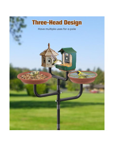 Poste para Casa de Aves Sungaryard 228.6 cm 4 Soportes Ajustables 2