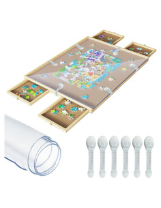 Cubierta para mesa de rompecabezas BOUTICOL 86x66 cm 2 unidades