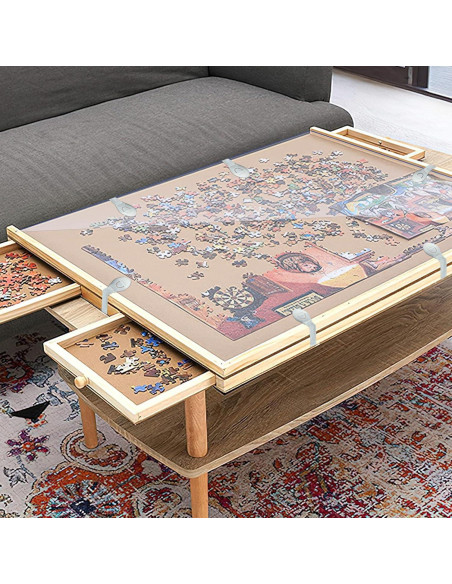 Cubierta para mesa de rompecabezas BOUTICOL 86x66 cm 2 unidades