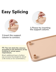 Plataforma para Hámster Tafit - Ajustable 19.1x24.9 cm Púrpura 2