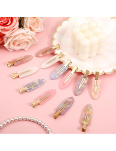 Paquete de 12 Clips para el Cabello Sin Dobleces Xthrotsenk 2