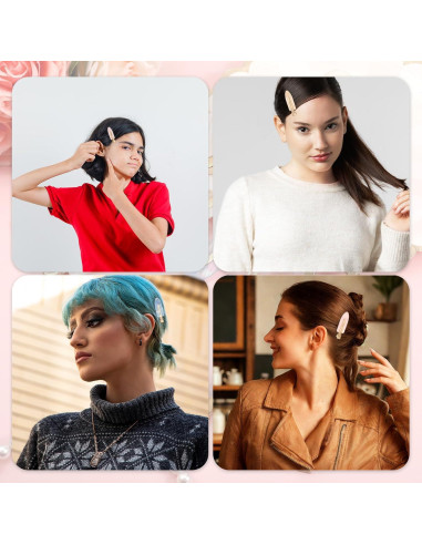 Paquete de 12 Clips para el Cabello Sin Dobleces Xthrotsenk