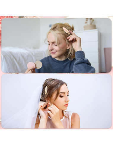 Paquete de 12 Clips para el Cabello Sin Dobleces Xthrotsenk