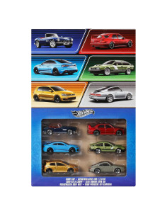 Hot Wheels Multipack Euro Style 1:64 - Set de 6 Autos de Juguete