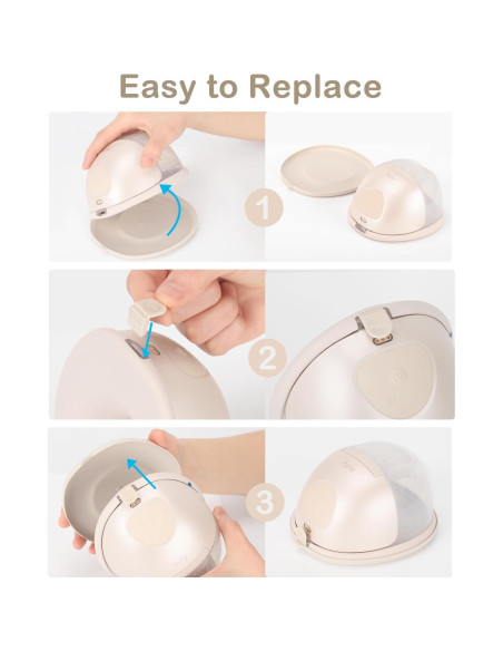 Tapa de Repuesto para Válvula Extractor de Leche eufy E10/S1/S1 Pro - 8 Pcs