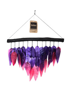 Campanas de Viento Bellaa 24483 Rosa Púrpura 43.2 cm 2