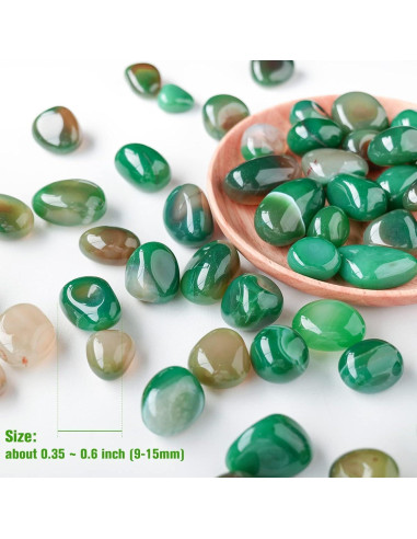 Guijarros Verdes Halatool 2.2kg para Acuarios y Jardinería