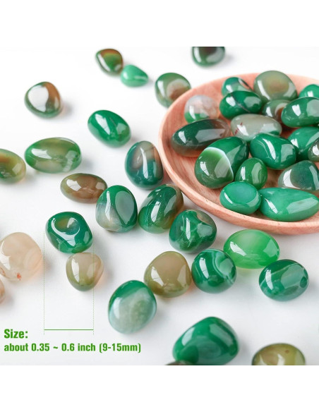 Guijarros Verdes Halatool 2.2kg para Acuarios y Jardinería