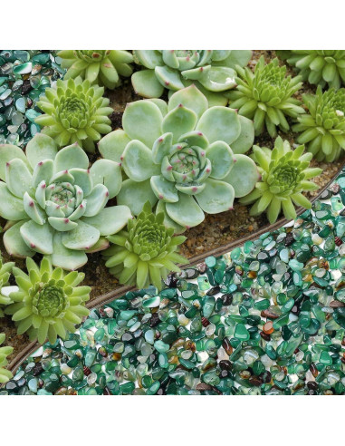 Guijarros Verdes Halatool 2.2kg para Acuarios y Jardinería