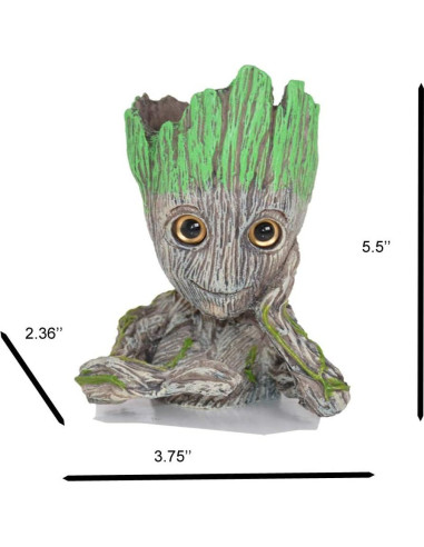 Decoración de burbujas de aire TEEMO para acuarios 5.97x13.97cm