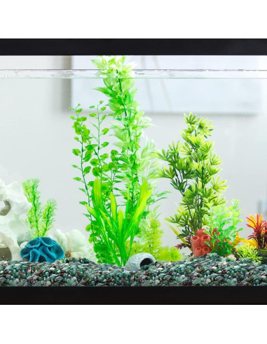 Guijarros Verdes Halatool 2.2kg para Acuarios y Jardinería