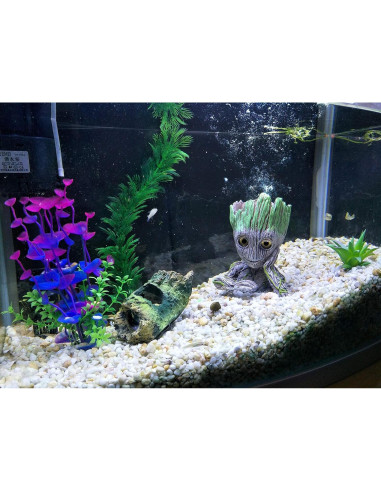 Decoración de burbujas de aire TEEMO para acuarios 5.97x13.97cm