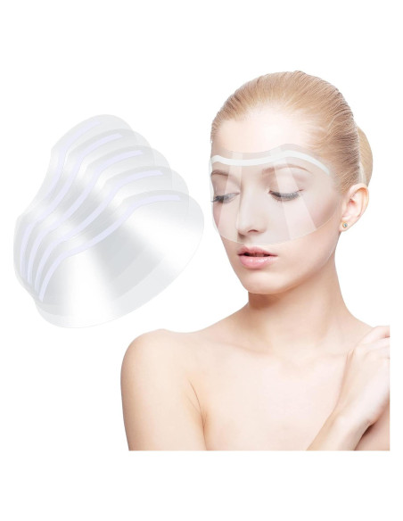 50 Protectores Faciales Adhesivos para Ducha Siyurongmy 20x10cm