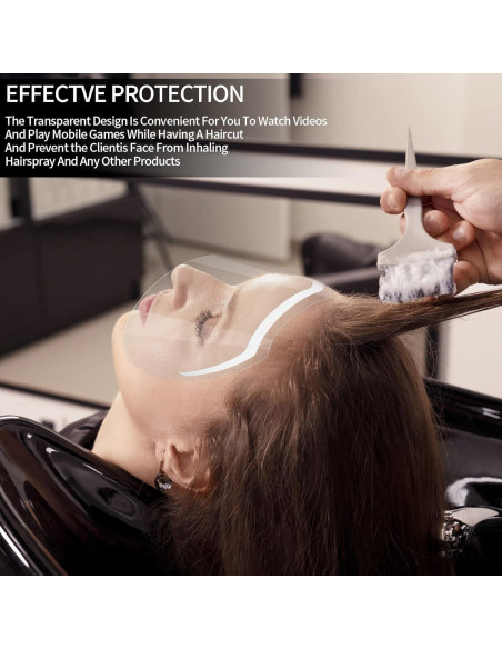 50 Protectores Faciales Adhesivos para Ducha Siyurongmy 20x10cm