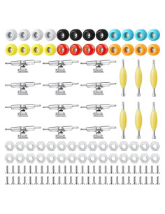 Kit de Accesorios para Fingerboard Jexine - 6 Sets Coloridos