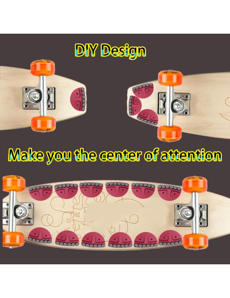 Placa de Chispas para Skateboard Qryxalith R-01 Roja