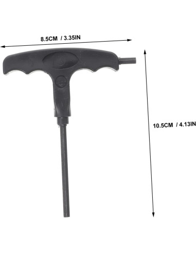 Herramienta para Patines de Hielo VANZACK - Destornillador Negro