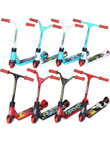 Mini Scooter de Dedo Labriciyon Rojo 7.62 cm para Ejercicio