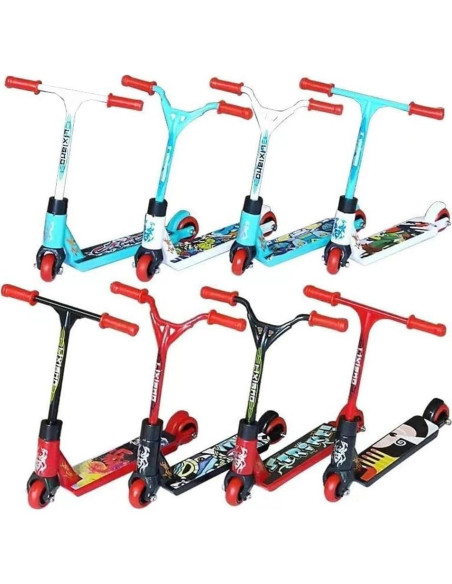 Mini Scooter de Dedo Labriciyon Rojo 7.62 cm para Ejercicio