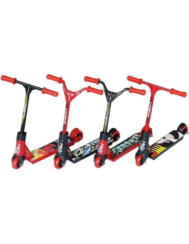 Mini Scooter de Dedo Labriciyon Rojo 7.62 cm para Ejercicio