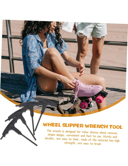 Herramienta para Patines de Hielo VANZACK - Destornillador Negro