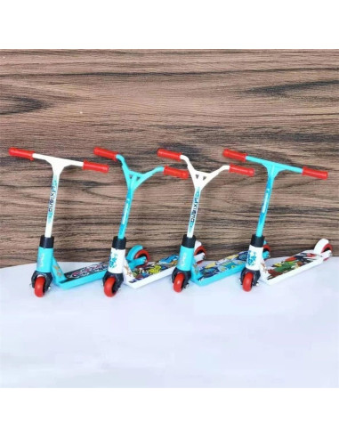 Mini Scooter de Dedo Labriciyon Rojo 7.62 cm para Ejercicio