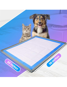 Bandeja Portapads para Perros Skywin 76x91 cm Antideslizante 2