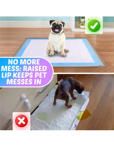 Bandeja Portapads para Perros Skywin 76x91 cm Antideslizante