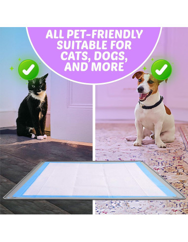 Bandeja Portapads para Perros Skywin 76x91 cm Antideslizante