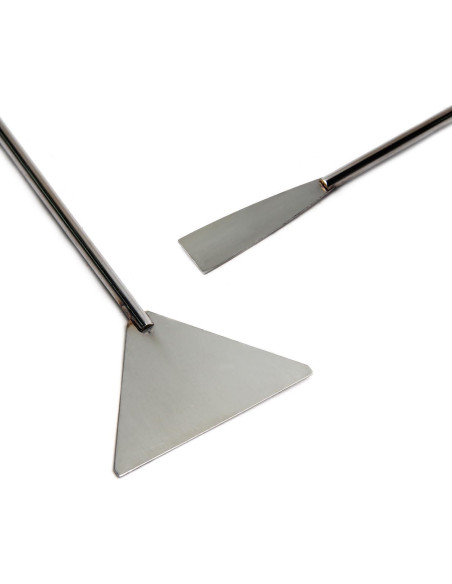 Espátula Acuática Utoolmart de Acero Inoxidable 32x6.5cm