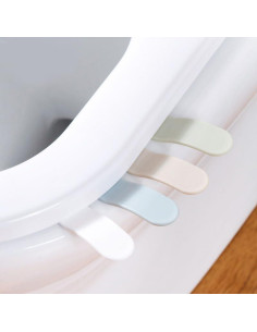 Levantador de Asiento de Inodoro Genérico Set de 4 Multicolor 2