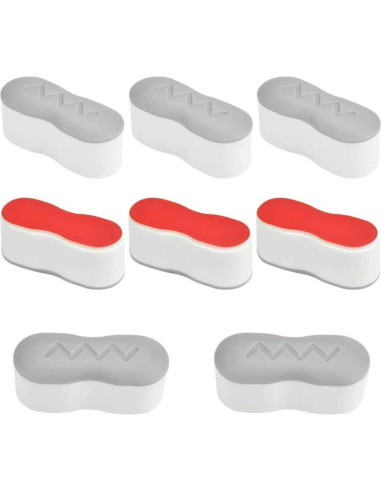 Amortiguadores de Asiento de Inodoro QUUPY 8 Piezas Adhesivos