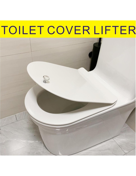 Botón de Inodoro OHNAKON Cristal Diamante 3x3cm - 2 Pack