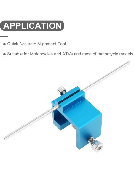 Herramienta de Alineación de Cadena Windance para Motocicleta