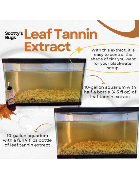 Extracto de Taninos de Hoja SCOTTY'S 266 mL para Acuarios