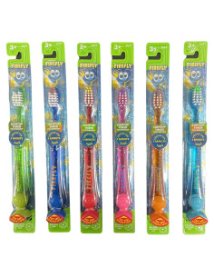 Cepillo de Dientes con Luz Firefly para Niños - 12 Unidades