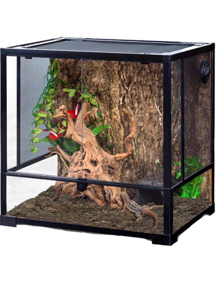 Fondo de Corteza de Corcho Natural 2PCS 40x30cm para Reptiles