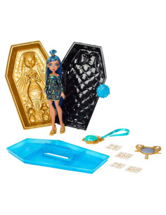 Muñeca Monster High Cleo De Nile con Kit de Belleza y Accesorios