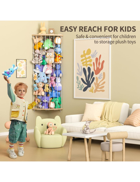 Estante Organizador de Juguetes de Peluche Jtksfcl 112-180 cm Estante Organizador de Juguetes de Peluche Jtksfcl 112-180 cm