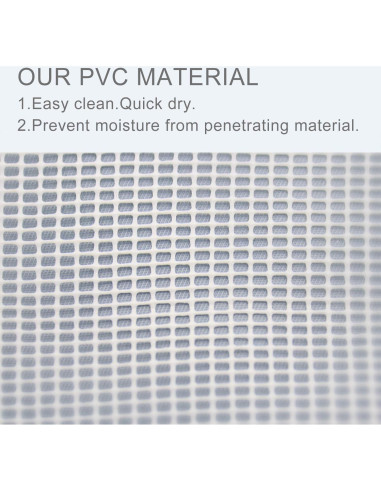 Organizador de Juguetes de Baño Muchfun Azul 35.56x27.94 cm