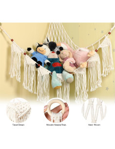 Hamaca de Almacenamiento de Juguetes ILSSLI 50.8x99.1 cm 2