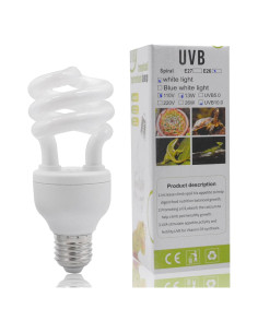 Bombilla UVB 15.0 Yimidool 13W para Reptiles - 1 Paquete